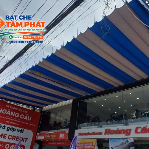 lắp đặt mái xếp di động