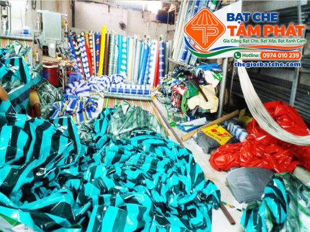Xưởng gia công may bạt che, bạt xếp Tâm Phát