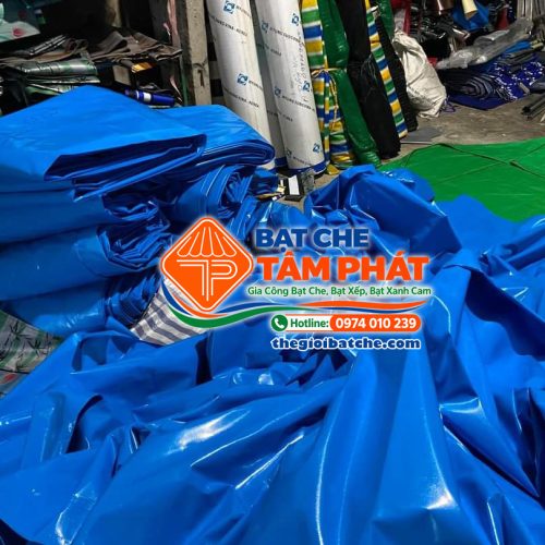 Xưởng gia công may bạt che, bạt xếp Tâm Phát