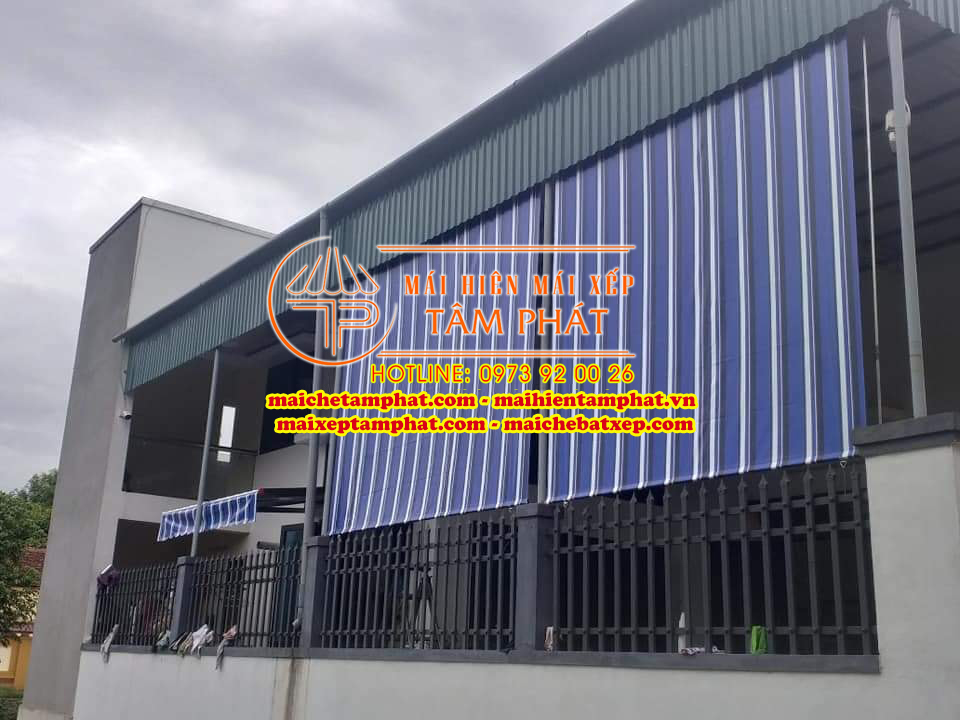 Lắp đặt Màn Thả, Bạt Thả Che Nắng Tự Cuốn ở Hà Tĩnh
