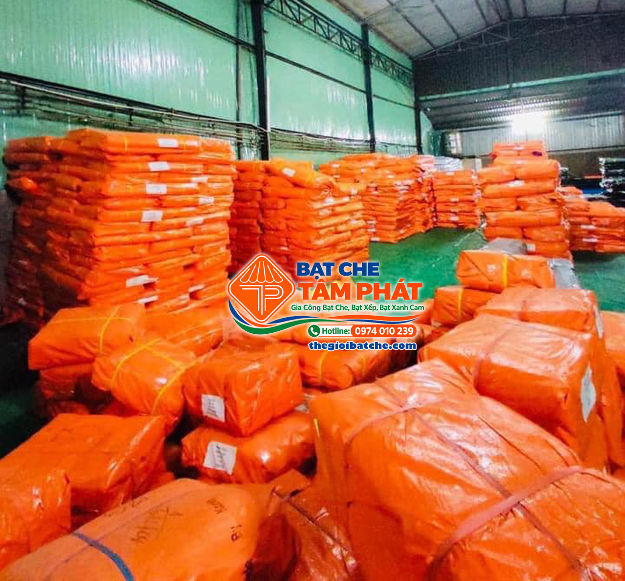 Kho bạt xanh cam giá rẻ tại Nghệ An