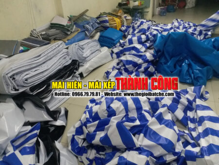 May Bạt Mái Xếp Mái Hiên Giá Rẻ tại Kho Xưởng