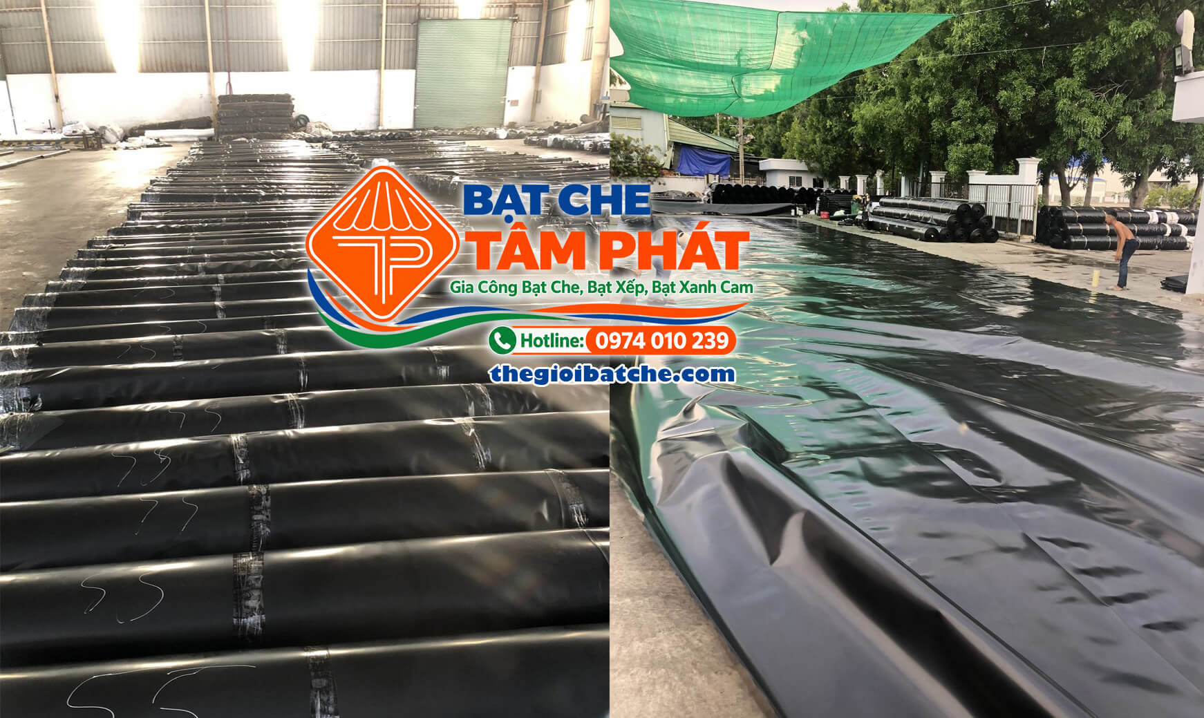 Bạt Che Tâm Phát - chuyên cung cấp bạt nhựa HDPE, Bạt lót ao hồ HDPE, Màng Chống Thấm Nước Giá Rẻ Tại Phú Yên