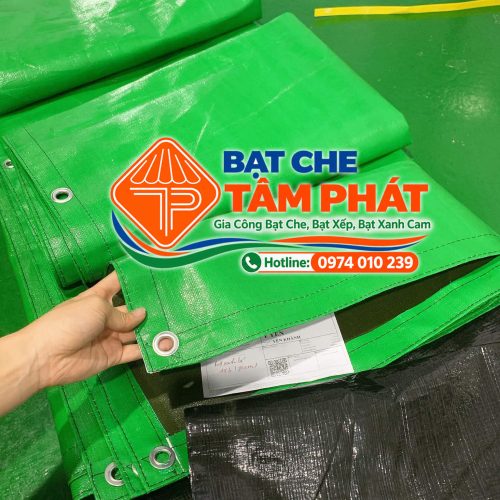 Bạt nhựa PVC che nắng mưa giá rẻ - Bạt che Tâm Phát