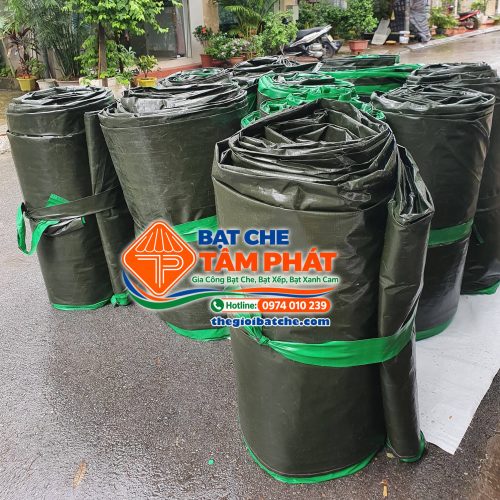 Bạt nhựa PVC che nắng mưa giá rẻ - Bạt che Tâm Phát
