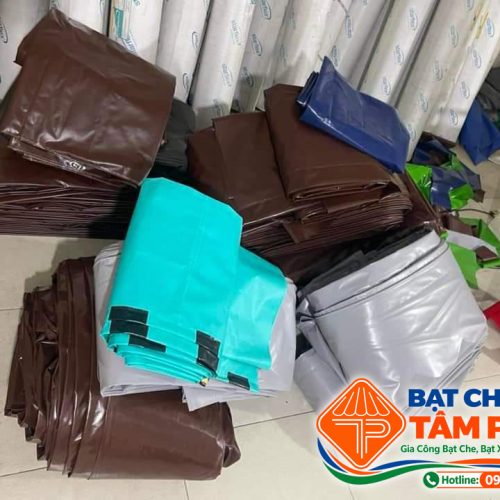 Bạt nhựa PVC che nắng mưa giá rẻ - Bạt che Tâm Phát